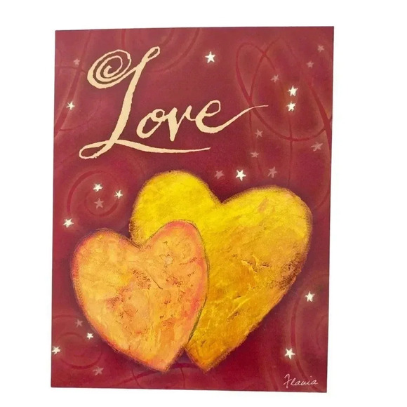 Vintage 6/pk LOVE Greeting Cards Leanin' Tree Flavia Weedn NOS - Picture 3 of 16
